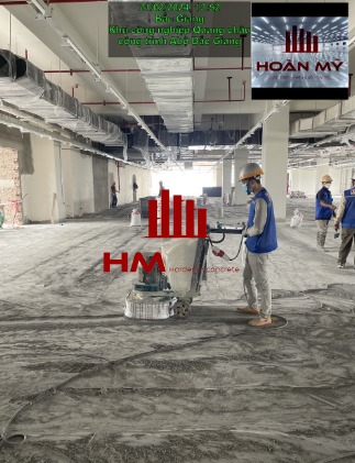 Mài, tăng cứng đánh bóng sàn bê tông