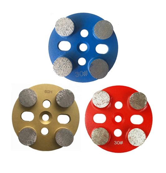 ĐĨA MÀI BÊ TÔNG 4 NỤ. ĐỘ DÀY - 12mm